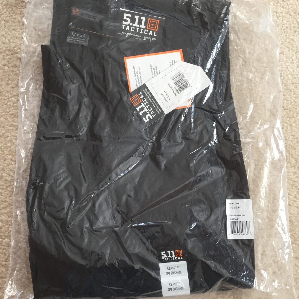 511 Tactical Fast Tac Urban Pants (32W x 34L) NWT